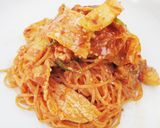 【『豚ばら肉と温泉卵』ピビン麺】の作り方作り方10写真