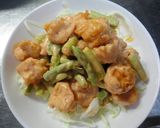 簡単！えびマヨ　えび・アスパラの下処理付作り方33写真