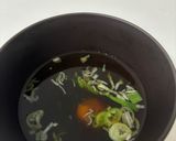 【お湯を注ぐだけ】簡単昆布茶スープ作り方2写真