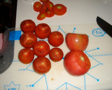 畑のトマトで作るトマトソース作り方1写真
