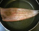 舌平目のワイン蒸し バジル風味作り方1写真