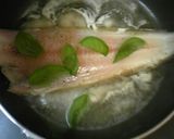 舌平目のワイン蒸し バジル風味作り方2写真