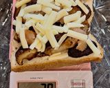 きのこの明太子クリームトースト作り方7写真