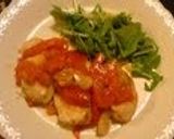 簡単：鶏むねのカレー風味　トマトのせ作り方4写真