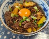 筍と牛肉のしぐれ煮丼作り方8写真
