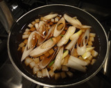 めんつゆで☆にらとねぎの卵とじ丼♪作り方3写真