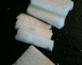 シンプル★山芋とベーコンの塩炒め作り方1写真