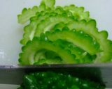 ゴーヤの柿ピー和え作り方5写真