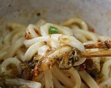 ◆食べるラー油とおぼろ昆布で冷やしうどん作り方2写真