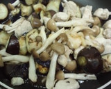 なすとしめじと鶏肉のとろみ炒め作り方3写真