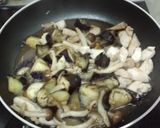 なすとしめじと鶏肉のとろみ炒め作り方4写真