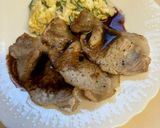 豚ロース 薄切り肉 の ソテー作り方5写真