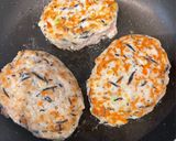豆腐とひじきのつくねバンバーグ♡簡単♡作り方7写真