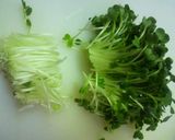 鶏肉とかいわれ和え（マヨメン味）作り方4写真