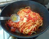 トマトが生きてる☆トマトのパスタ作り方7写真