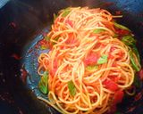 トマトが生きてる☆トマトのパスタ作り方8写真