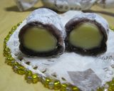 ぶどう色したキャンディ包みのチーズ大福作り方12写真