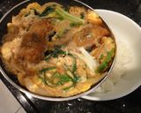 イワシ☆カツ丼☆玉ねぎとにらを入れて♪作り方13写真