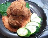 オクラおからコロッケトマトチーズソース添作り方9写真