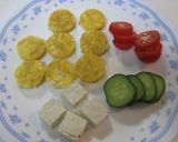 ✿クリチーdeちっこい卵麺バーガー✿作り方4写真
