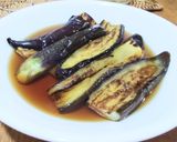 茄子の揚げ浸し天ぷら風味作り方6写真