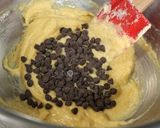 ココア生地☆バナナチョコ・チップ～タルト作り方14写真