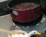 ~ひんやりつるん~白玉ぜんざい作り方6写真