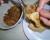 納豆の油揚げ巾着焼き作り方3写真