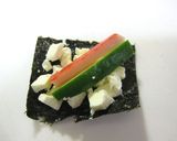 ✿クリチーde手巻き寿司風おつまみ✿作り方4写真