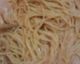 いかとめんたいこのクリームパスタ作り方7写真