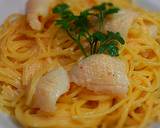 いかとめんたいこのクリームパスタ作り方8写真