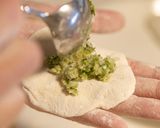 白菜と香味野菜いっぱいの手作り餃子♪作り方6写真