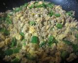 ササっとグリーンカレーチャーハン作り方7写真