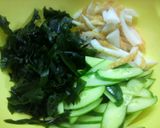 ちくわかめときゅうりサラダ（わさび味）作り方4写真