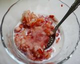 簡単！苺レモンクリームパフェ作り方1写真