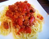 トマトも美味しいミートソーススパゲティ作り方5写真