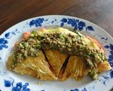 アボカド納豆オムレツ(日曜の朝ごはん）作り方9写真