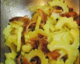 *白ゴーヤ＆赤オクラ★スパイスサラダ*作り方5写真