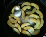 焼きりんごバナナホイップぞえ作り方9写真