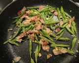 インゲンとベーコンのチーズ炒め★作り方5写真