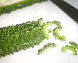 ゴーヤの味噌炒め作り方1写真