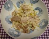 レンジでチン！すぐできちゃうもやし豚作り方4写真