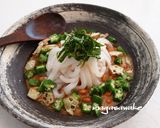 簡単おつまみに♪イカオクラ納豆作り方7写真