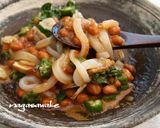 簡単おつまみに♪イカオクラ納豆作り方8写真