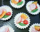 彩り野菜と荒挽きソーセージの簡単ピザ作り方9写真