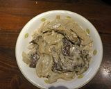 クリームビーフ作り方5写真