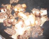 餅と牛肉のジャム炒め作り方3写真