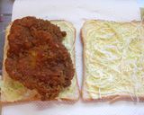 ソースチキンカツサンド♪作り方4写真