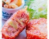 メンチカツ♪ハムとキャベツ入り作り方7写真