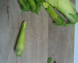 花オクラの即席あえ作り方1写真